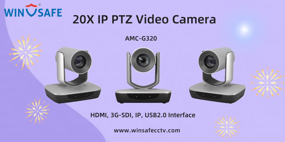 Caméra vidéo PTZ IP USB 3.0