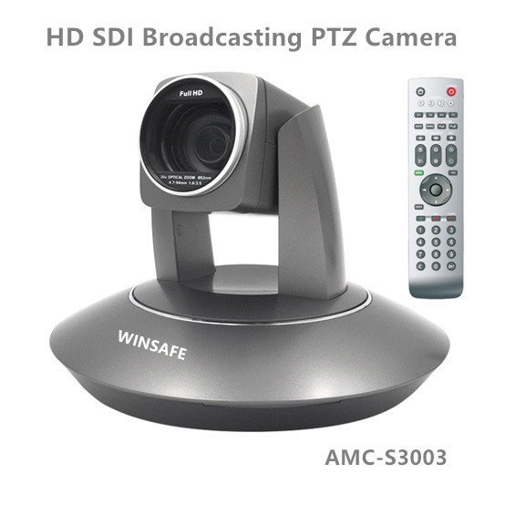 Caméras PTZ d'enregistrement IP+SDI AMC
