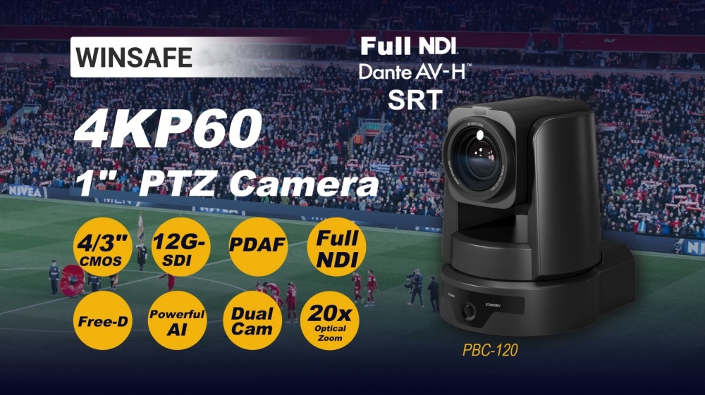 12G-SDI PTZ Video Camera