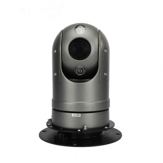 Caméra PTZ montée sur le toit de voiture de haute qualité 1080P HD SDI 30X pour véhicules de police et militaires 