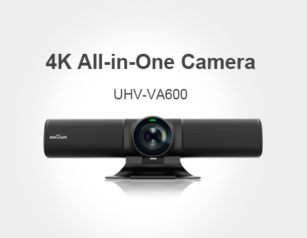  Winsafe Lance une nouvelle solution UHV-VA600-4K 4K Soundbar caméra