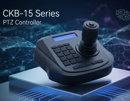 Contrôleur PTZ de la série WINSAFE CKB15 – versions RS485, IP et USB